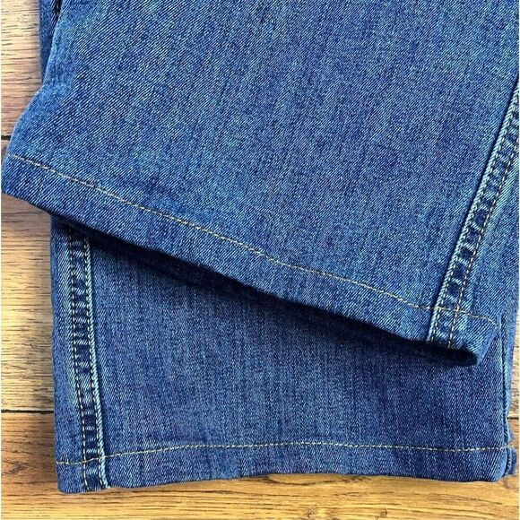 Vintage Calvin Klein Jeans Women’s 30/10 Blue Cowgirl Flap Pocket Jeans Bootcut - Picture 4 of 9